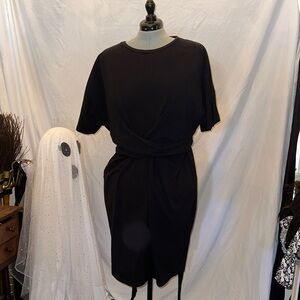 Eloquii Elegant Black Mini Dress